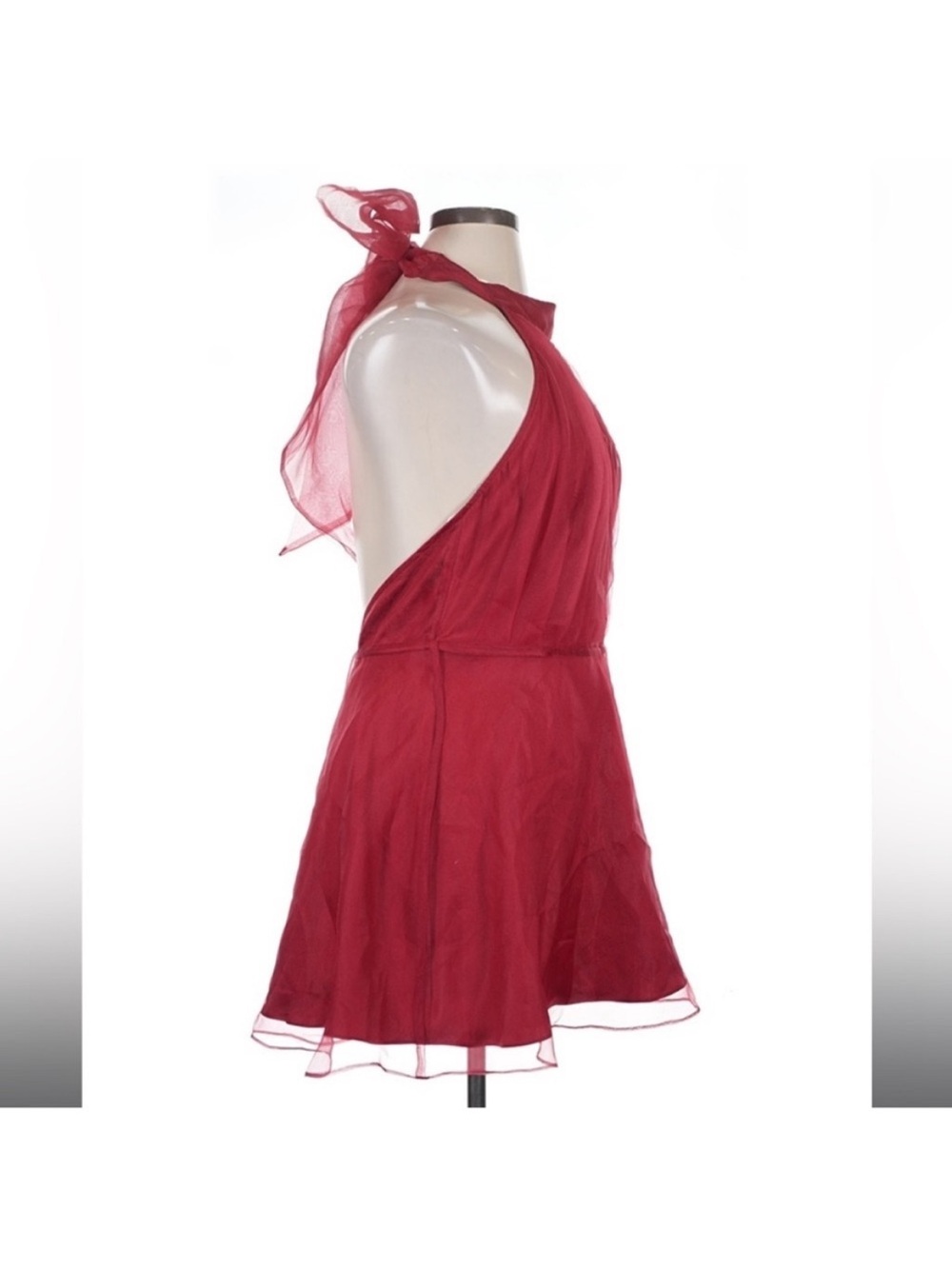Lovers & Friends Heartbreaker Red Tulle Mini Dress Women’s XL - Picture 5 of 8